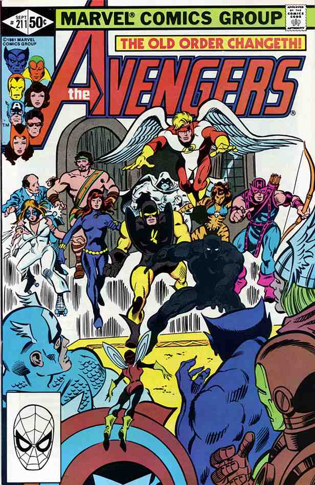 Avengers, The comic issue 211